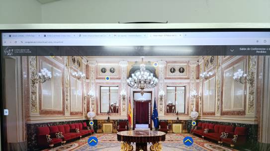Visita virtual al Palacio del Congreso de los Diputados